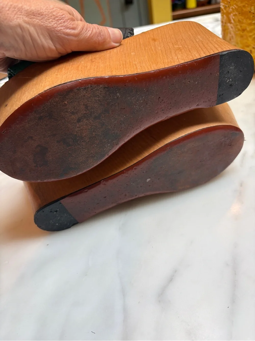 Lanvin Ete 2012 colorblock platform sandals size 39